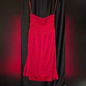 Aeropostale Vibrant Red Maxi Skirt